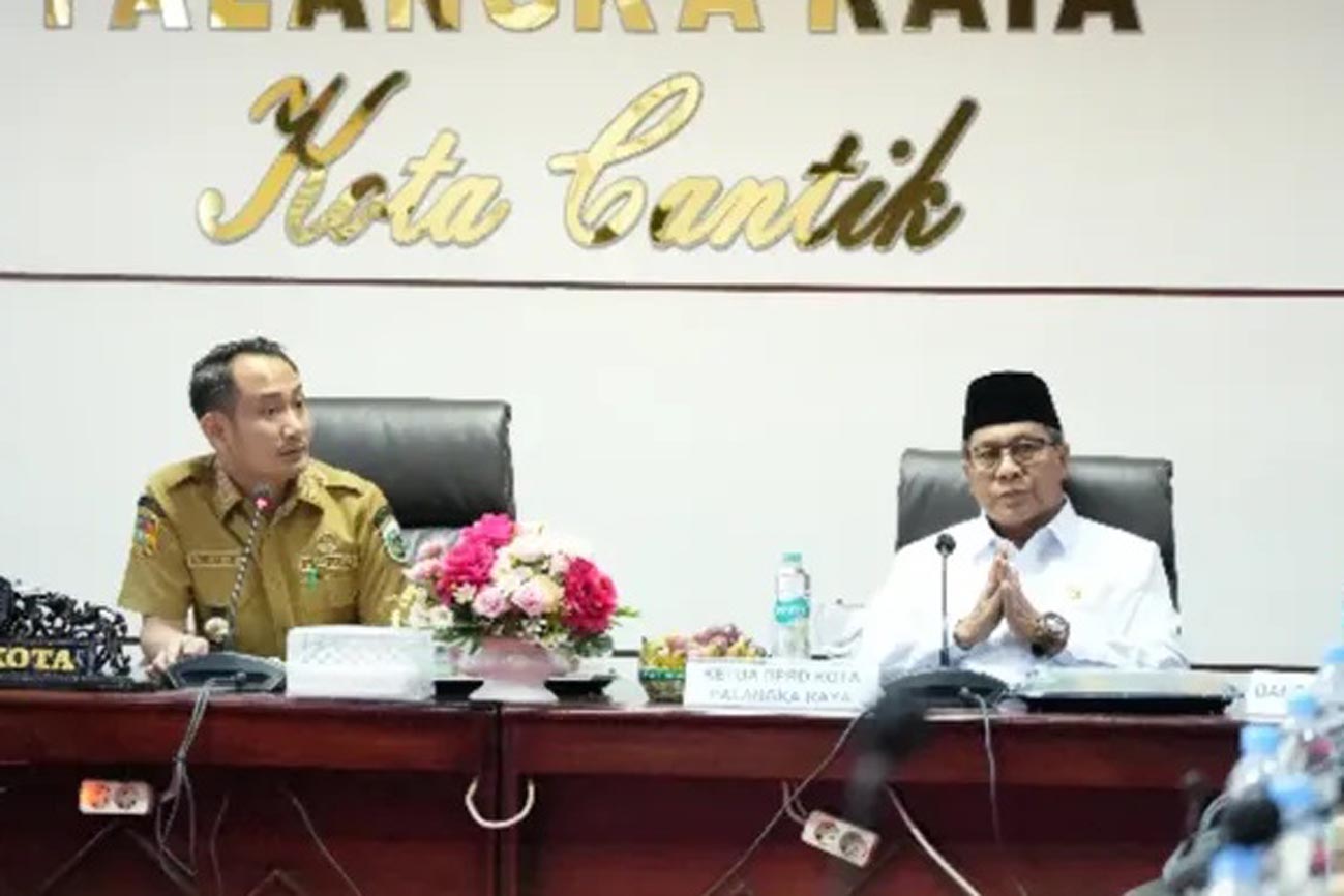 Ketua DPRD Palangka Raya Hadiri Rakor Lintas Sektoral bersama Forkopimda