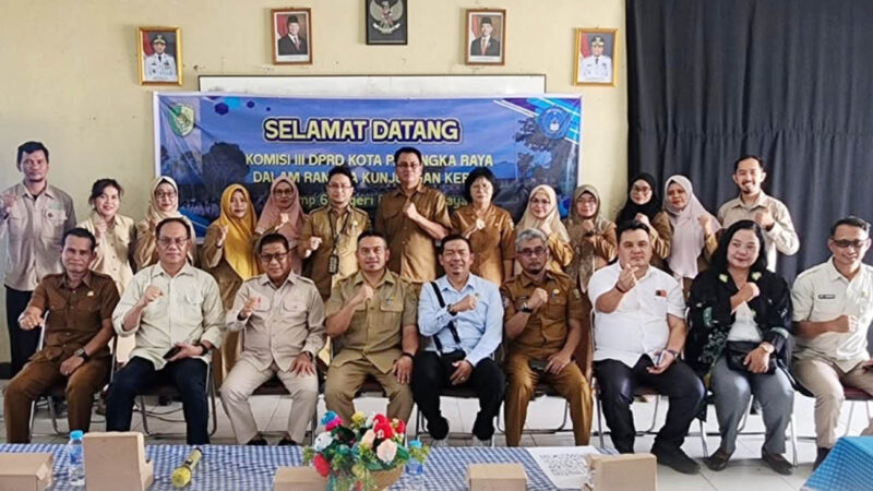 Kunker ke SMPN 6, DPRD Kota Palangka Raya Lakukan Dialog Terkait Peningkatan Kualitas Pendidikan